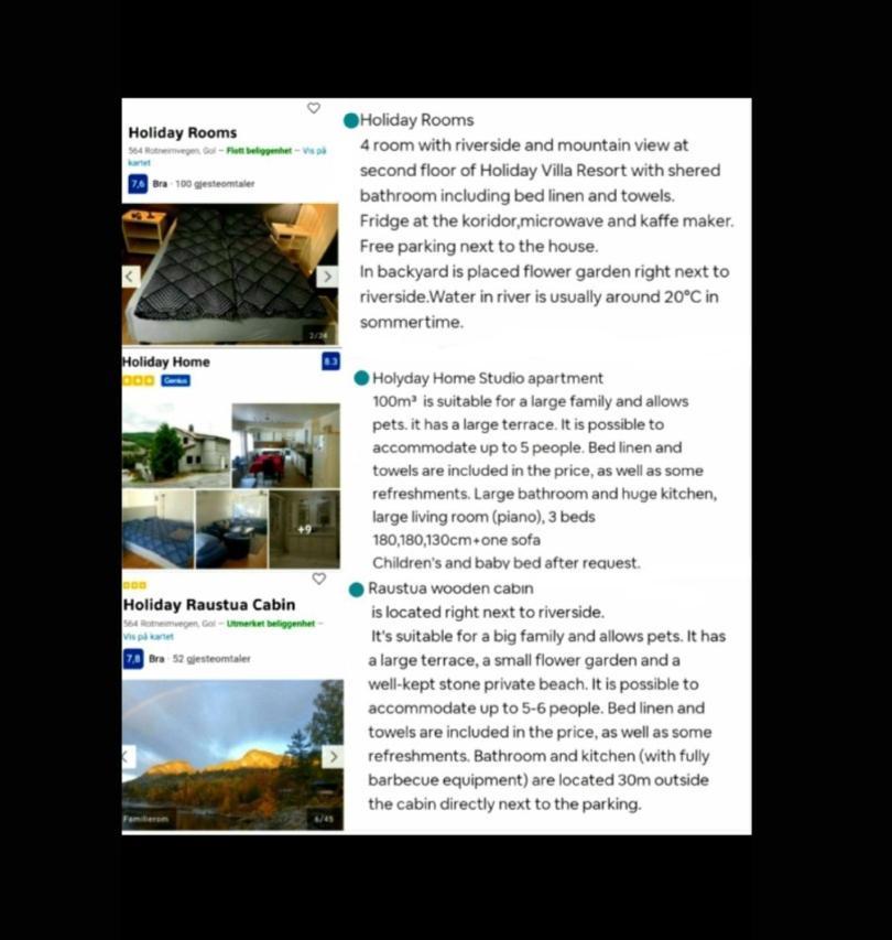 Apartment Holiday Home Gol
